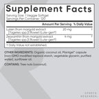 Sports Research Lutein Zeaxanthin Capsules for Eye Health

