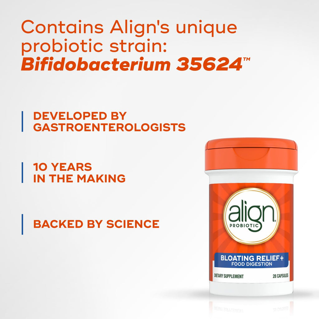 Align Probiotic Bloating Relief for Digestive Health

