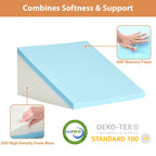BIEEZZK Wedge Pillow Set for After Surgery & Acid Reflux

