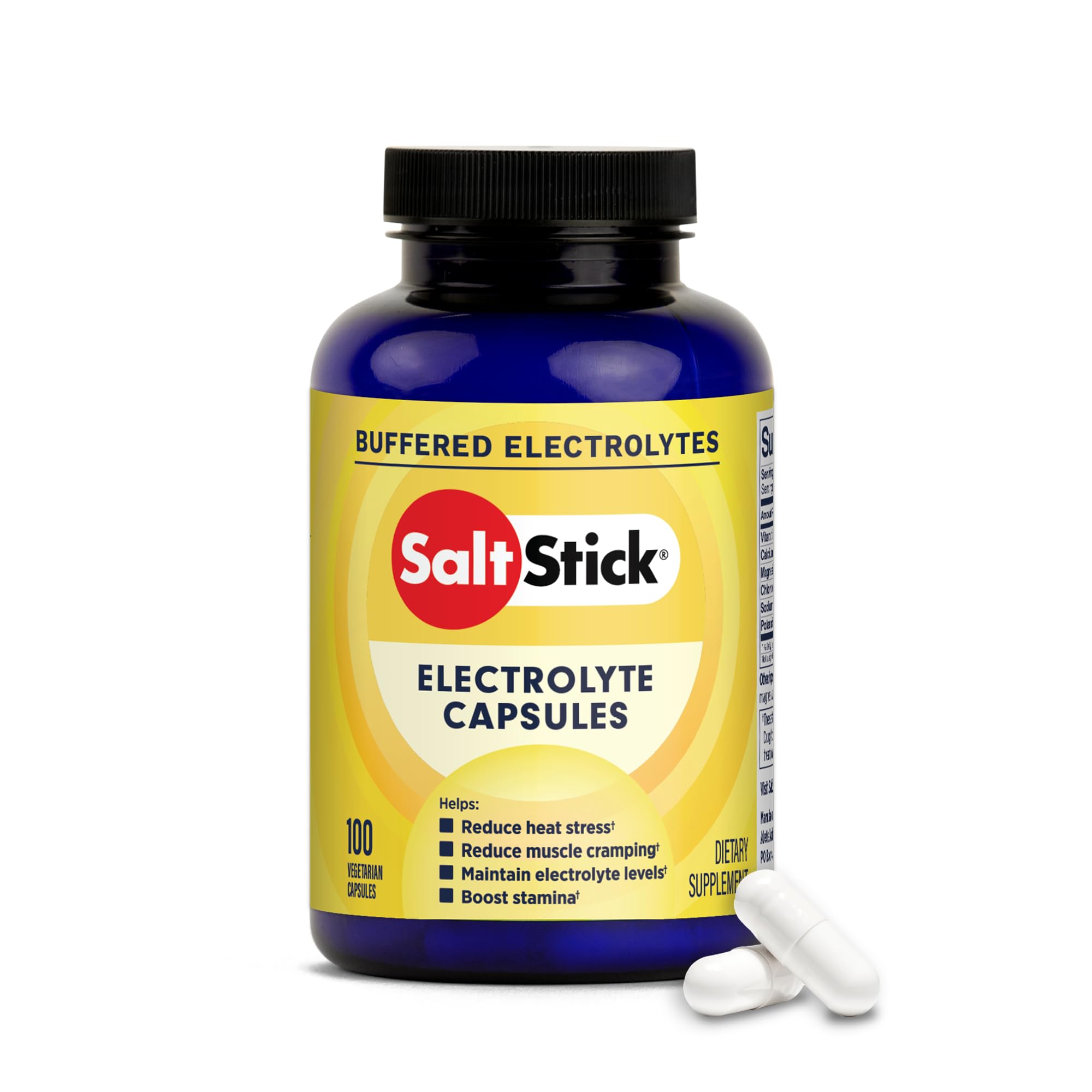 SaltStick Electrolyte Capsules with Vitamin D for Hydration