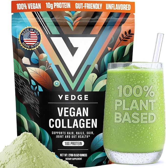 VEDGE Vegan Collagen Powder - Plant-Based Supplement

