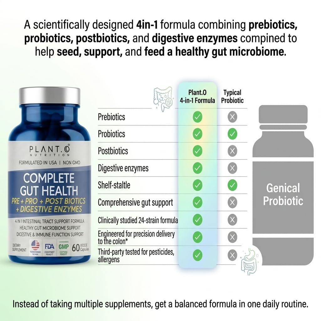 DE111 Spore Probiotic 4-in-1 Gut Health Support

