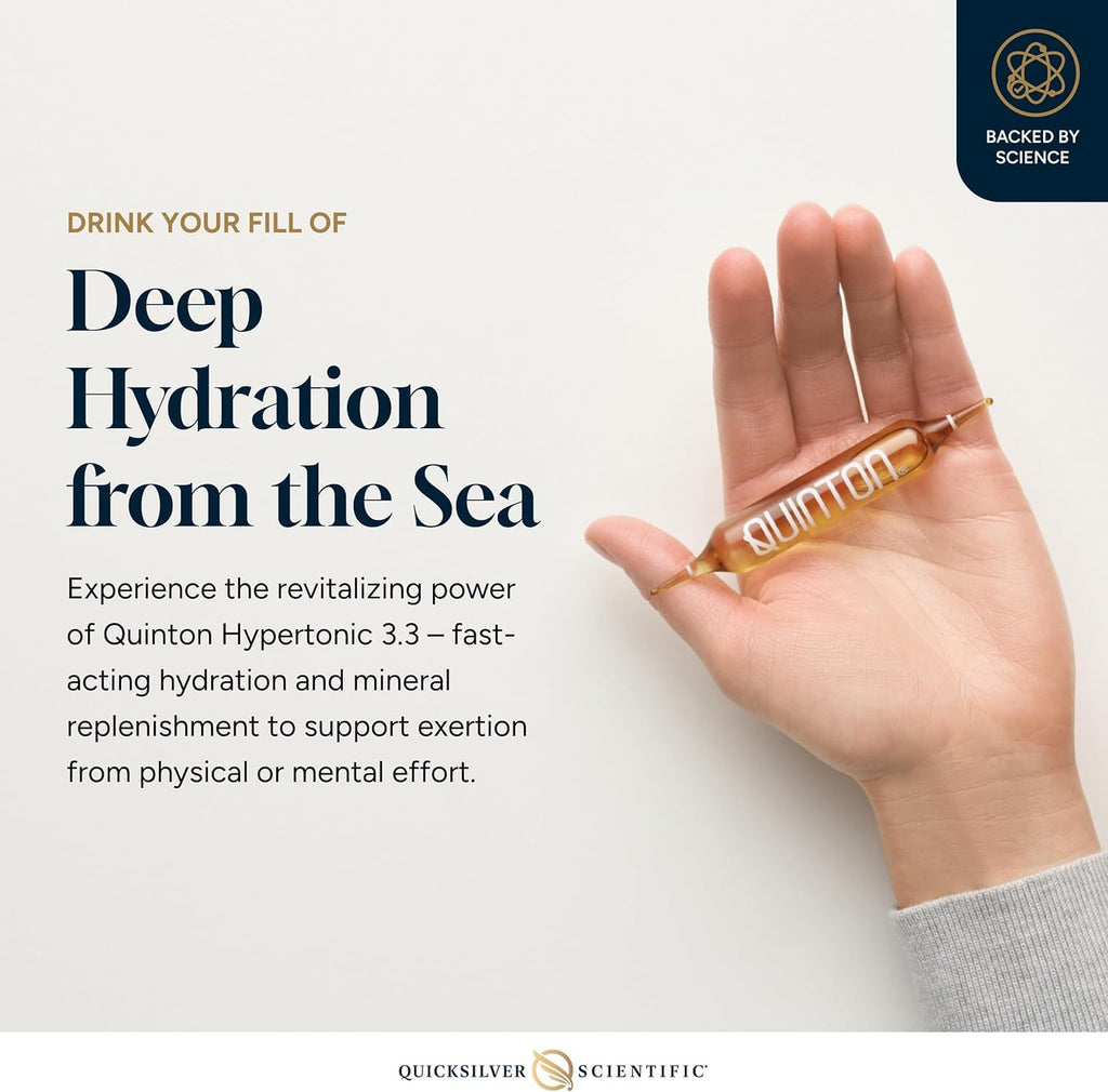 Quinton Hypertonic Seawater Mineral Supplement | Hydration

