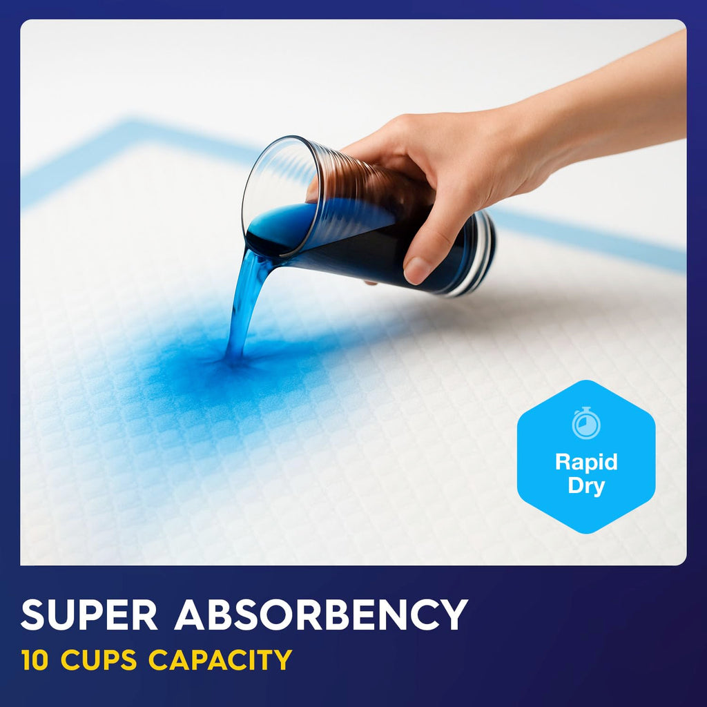 PULP Incontinence Underpads | Ultra-Absorbent Bed Pads

