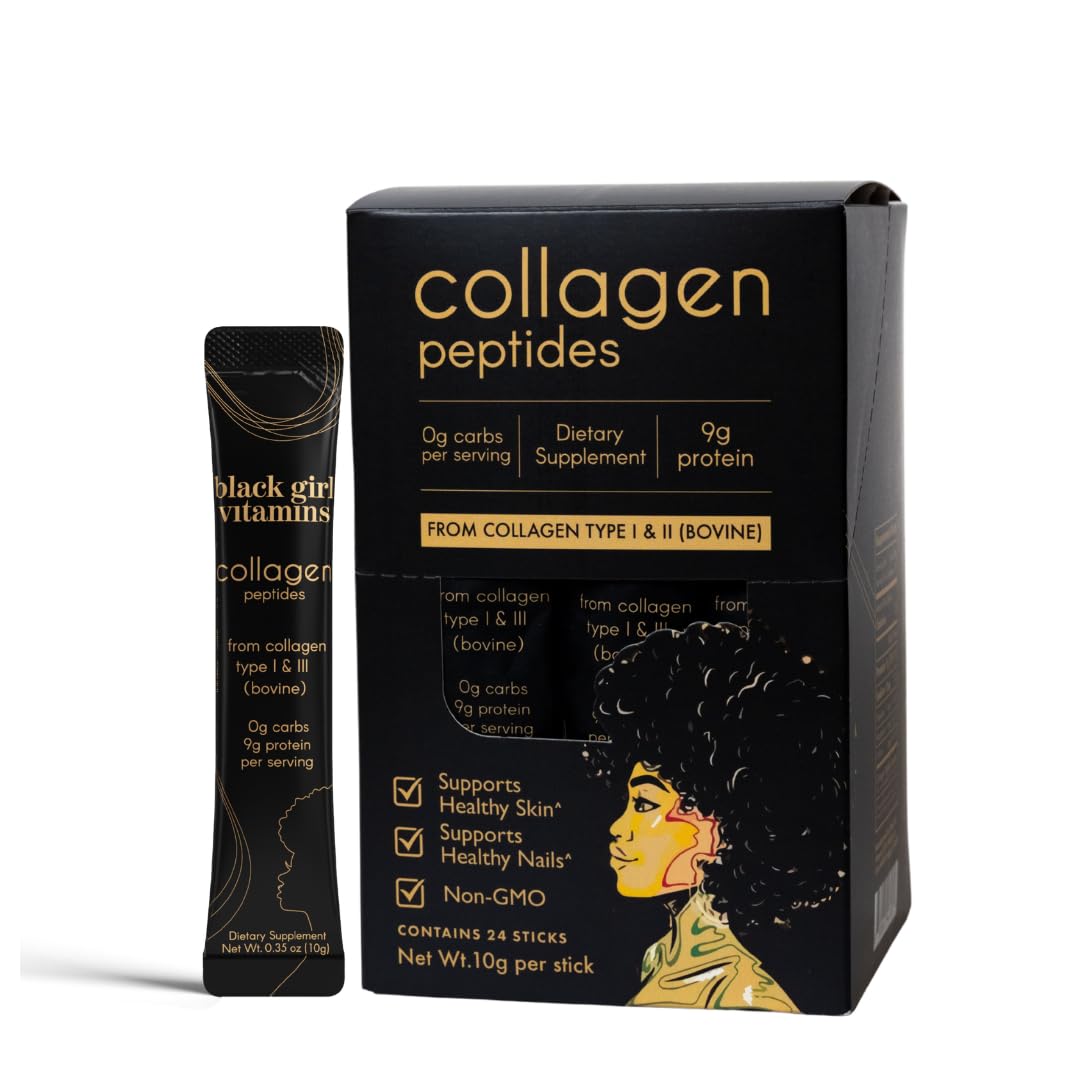 Black Girl Vitamins Collagen Peptides Supplement