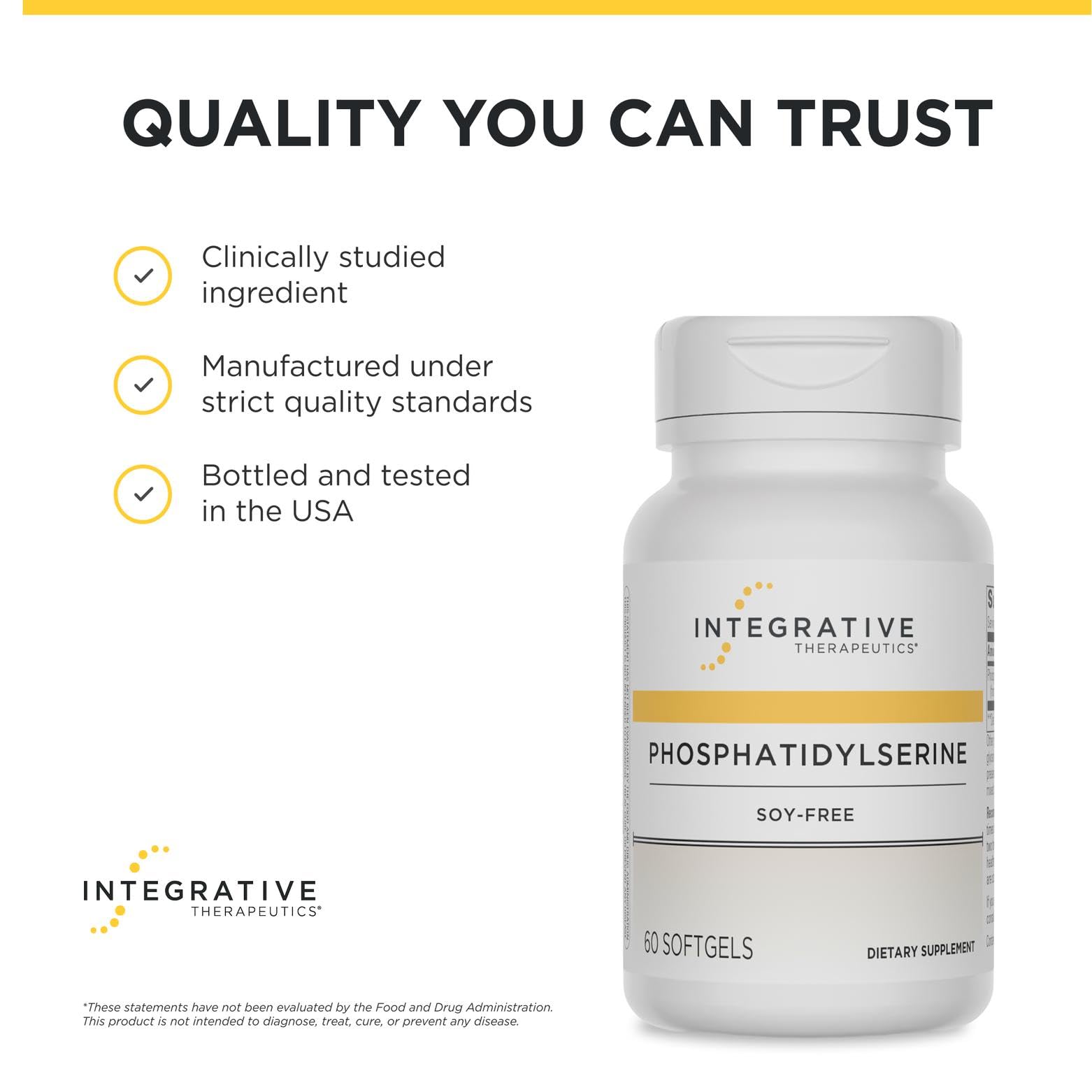 Integrative Therapeutics Phosphatidylserine - Brain & Cognitive Support

