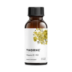 Thorne Vitamin D + K2 Liquid with Metered Dispenser

