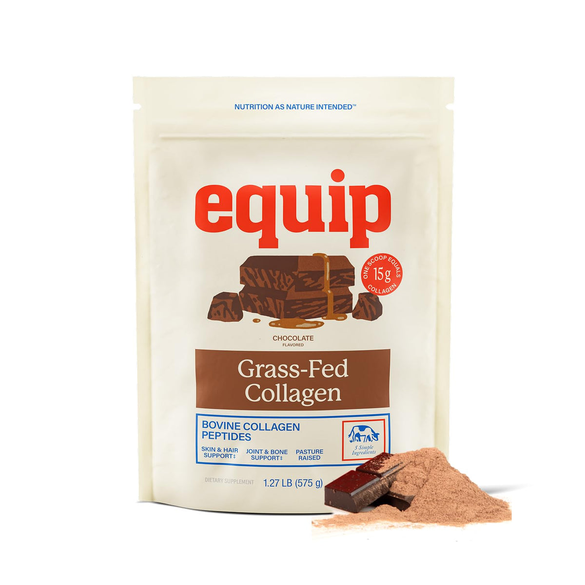 Equip Foods Grass-Fed Collagen Powder, Bovine Peptides