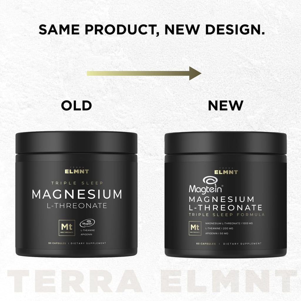 ELMNT Triple Sleep Magnesium L-Threonate | Sleep Support


