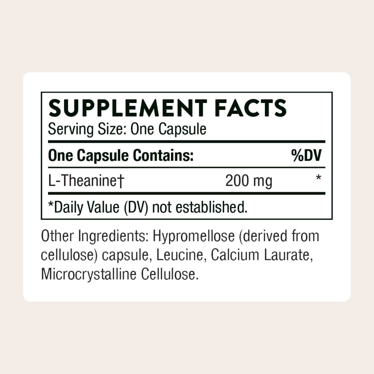 THORNE Amino Acid Supplement for Relaxation and Focus

