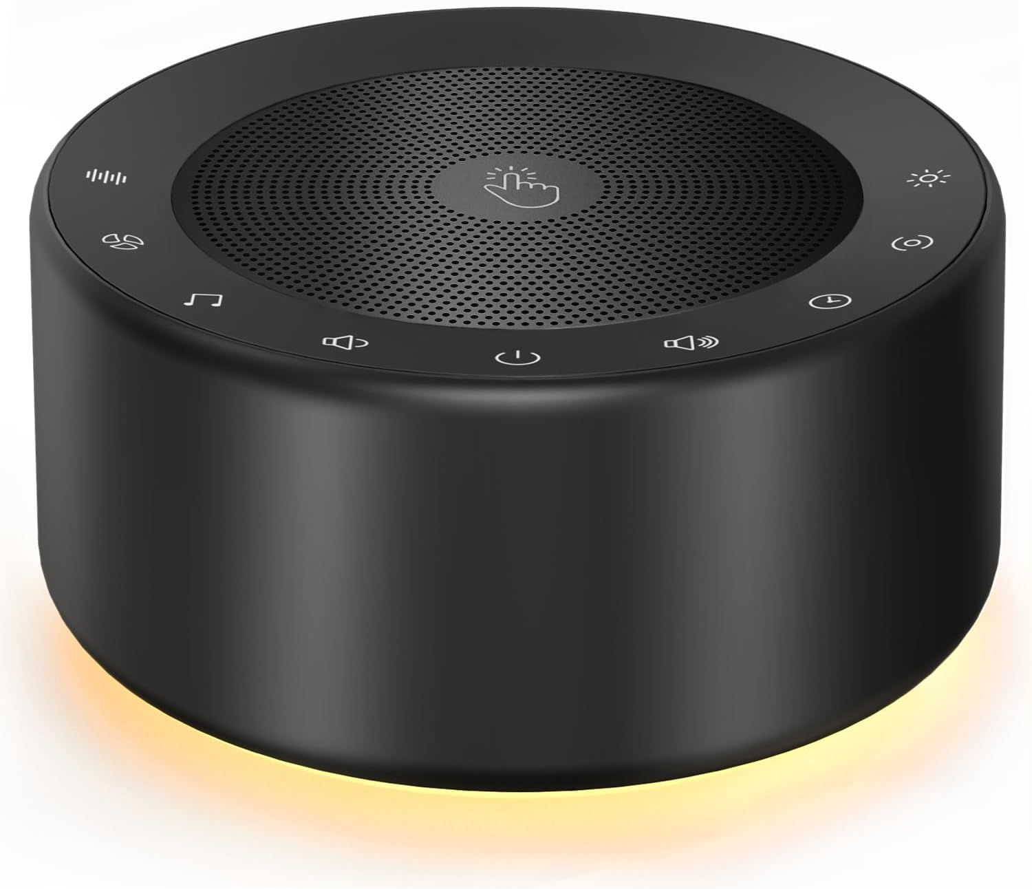 Kipcush Noise Machine for Sleep & Focus, 30 Sounds, Night Light, Memory Function