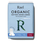 Rael Incontinence Pads for Women - Organic Cotton Cover, 4-Layer Core, Heavy Absorbency