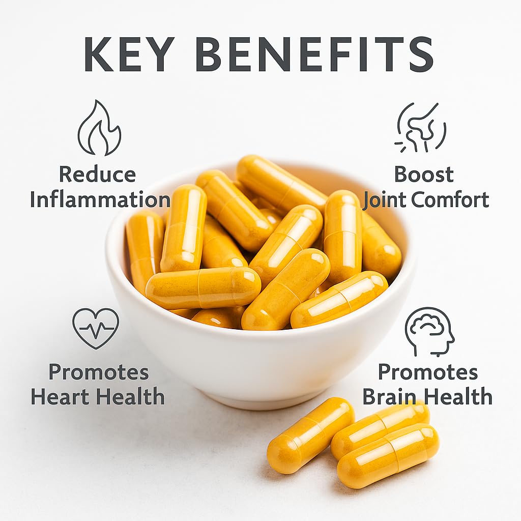 Me First Living Turmeric Curcumin Supplement | Joint Support

