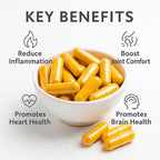 Me First Living Turmeric Curcumin Supplement | Joint Support


