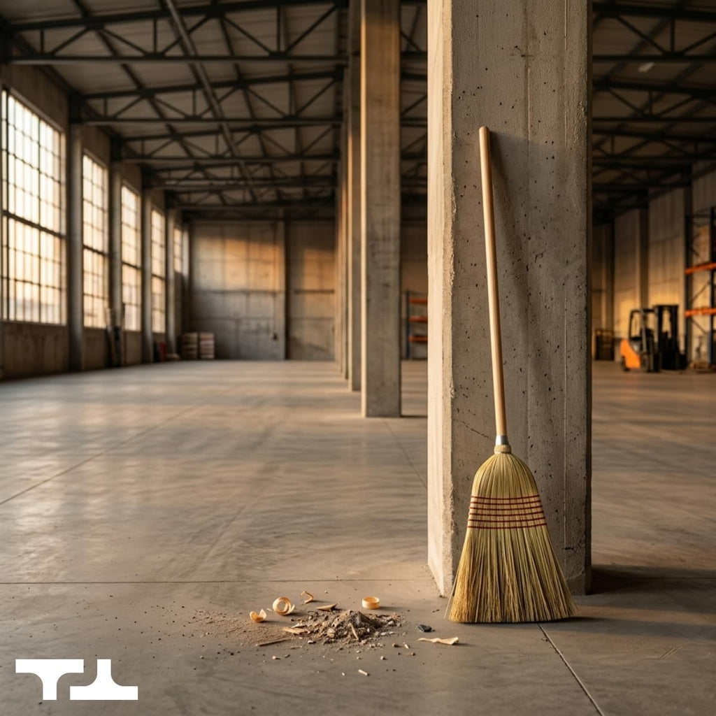Corn Broom with Wood Handle Heavy Duty Indoor Outdoor

