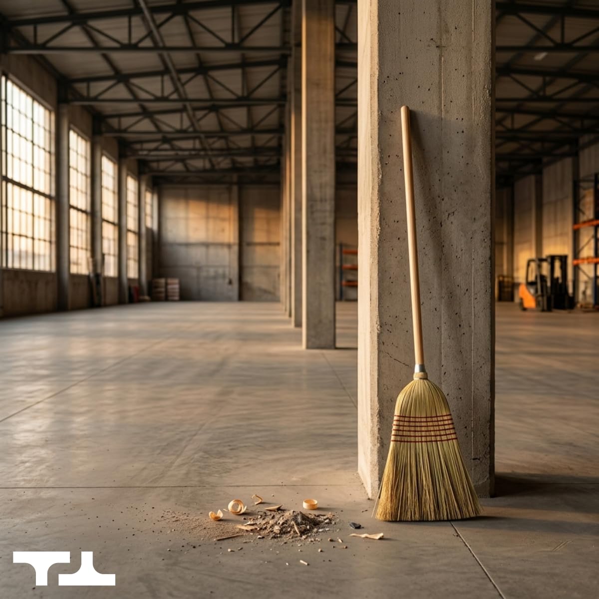 Corn Broom with Wood Handle Heavy Duty Indoor Outdoor

