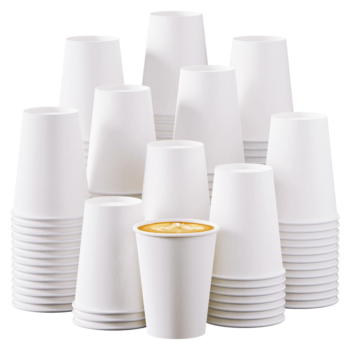 Turbo Bee Disposable Paper Cups for Espresso Shots – Mini Tasting Cups