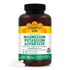Magnesium Potassium Aspartate Supplement by Country Life

