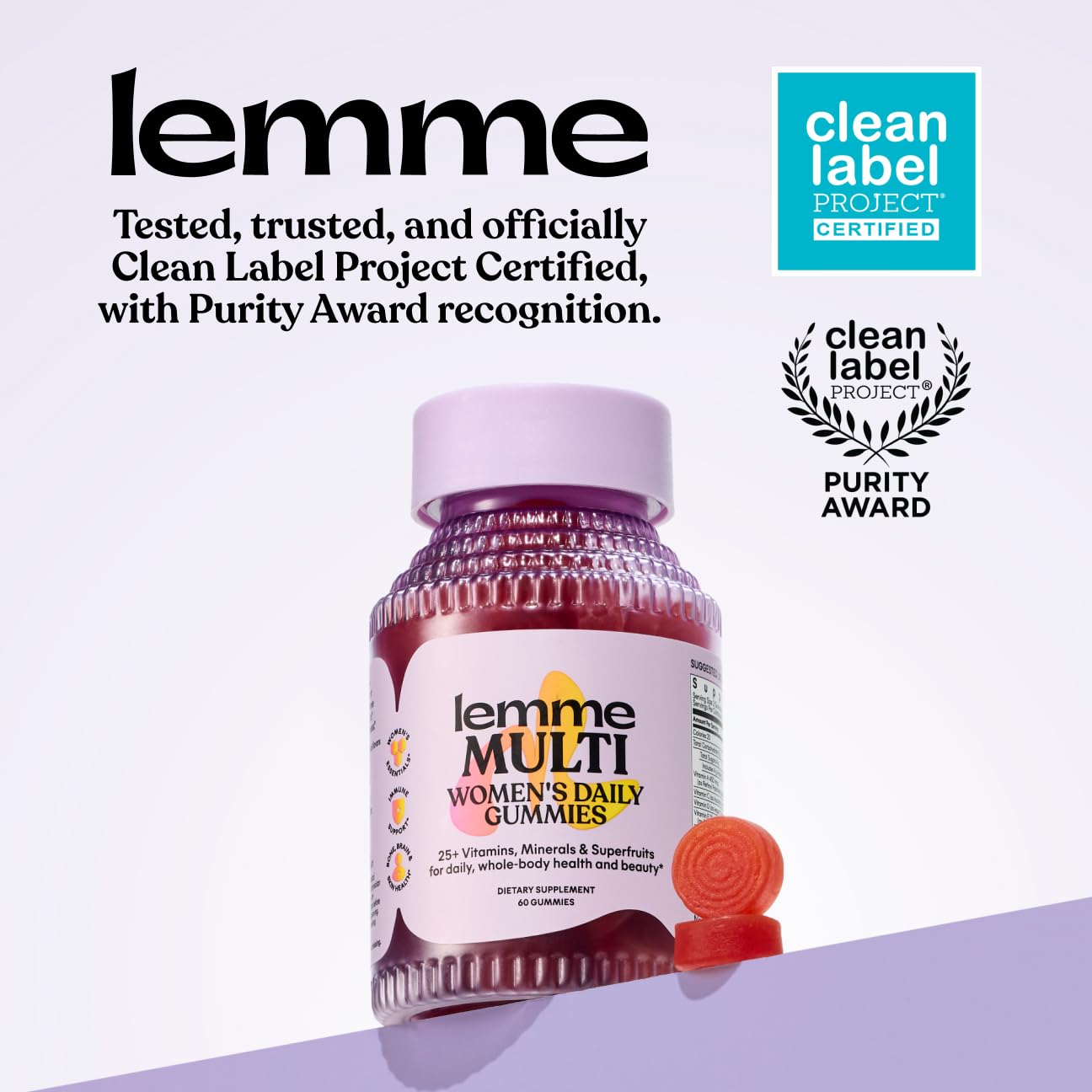 Lemme Women's Multivitamin Gummies | Daily Nutrition

