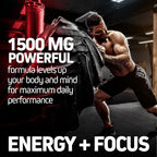 Herbtonics Korean Red Panax Ginseng 1500mg - Energy & Focus

