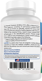 Best Naturals Probiotic 10 Strains 30B CFU - Vegetarian

