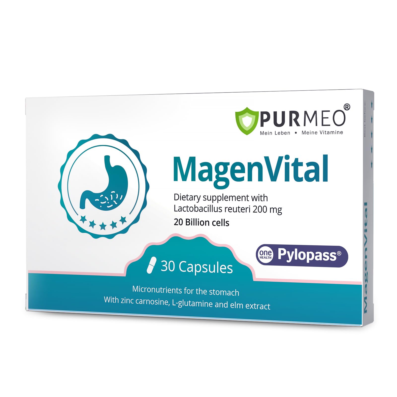 H. pylori Probiotic with Pylopass DSM17648


