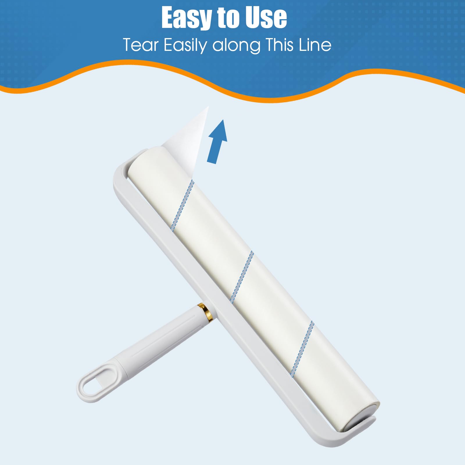 Lint Roller for Pet Hair by Dymoll - Extra Sticky

