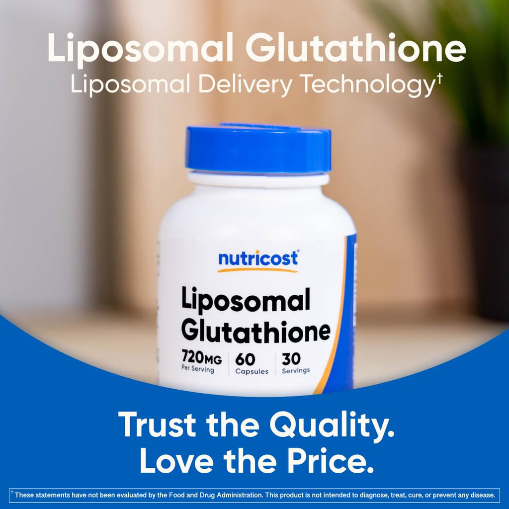 Nutricost Liposomal Glutathione Supplement

