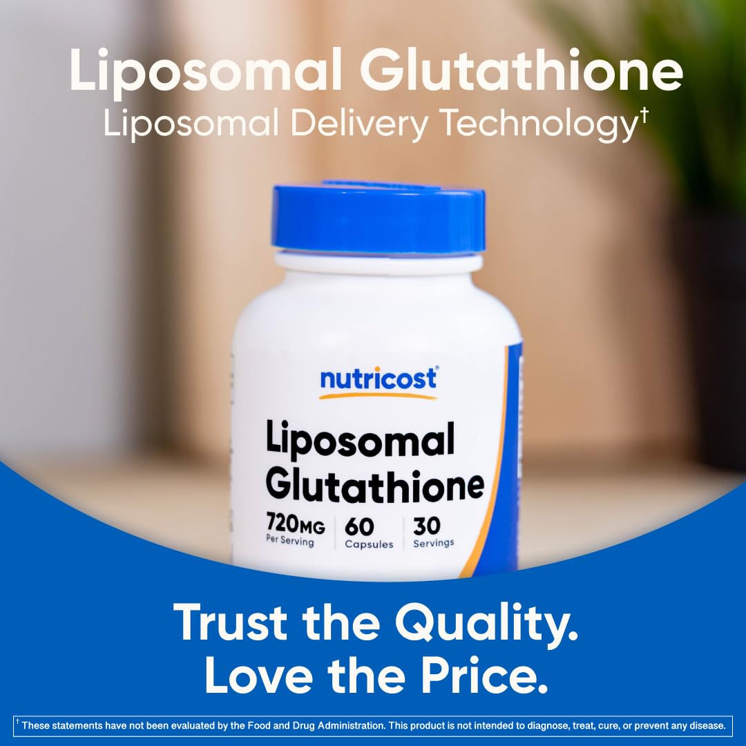 Nutricost Liposomal Glutathione Supplement

