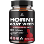 Horny Goat Weed for Men - Extra Strength Herbal Energy

