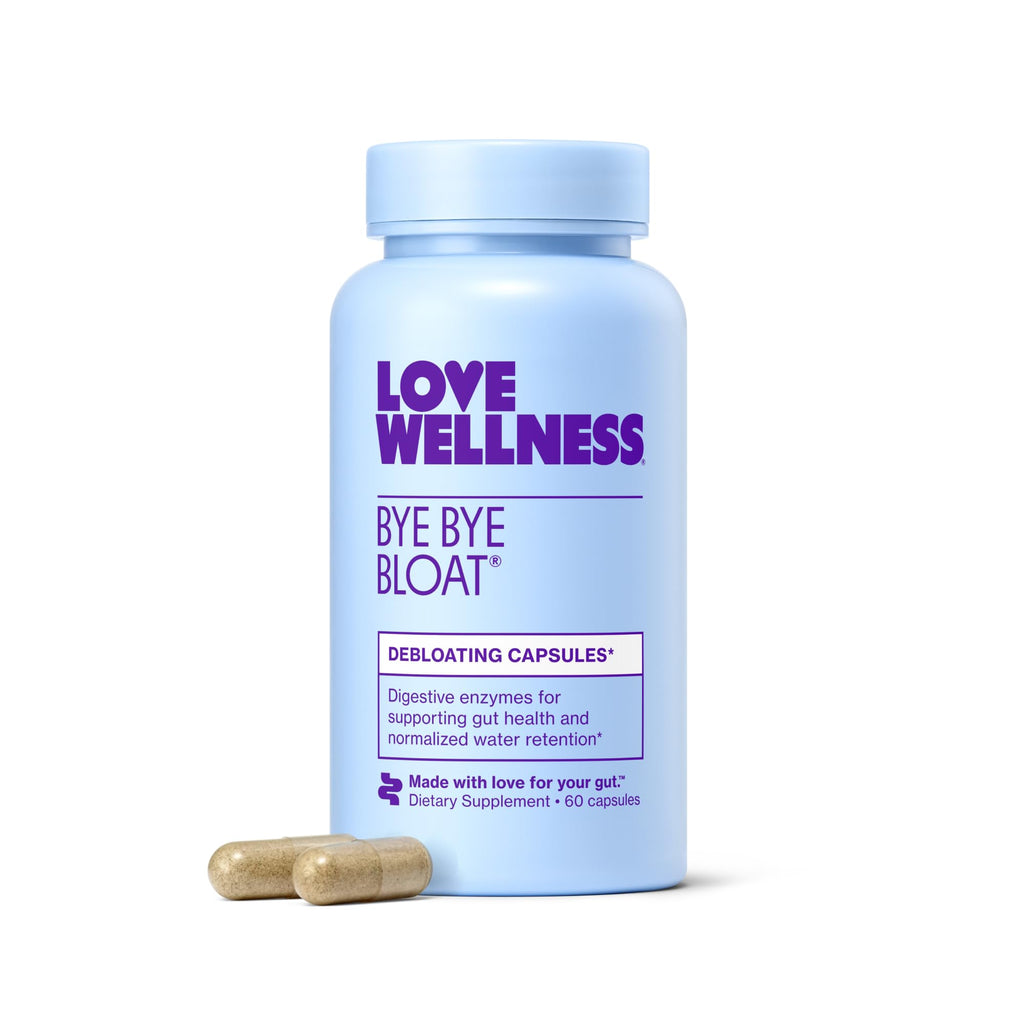 Bye Bye Bloat Digestive Enzymes by Love Wellness

