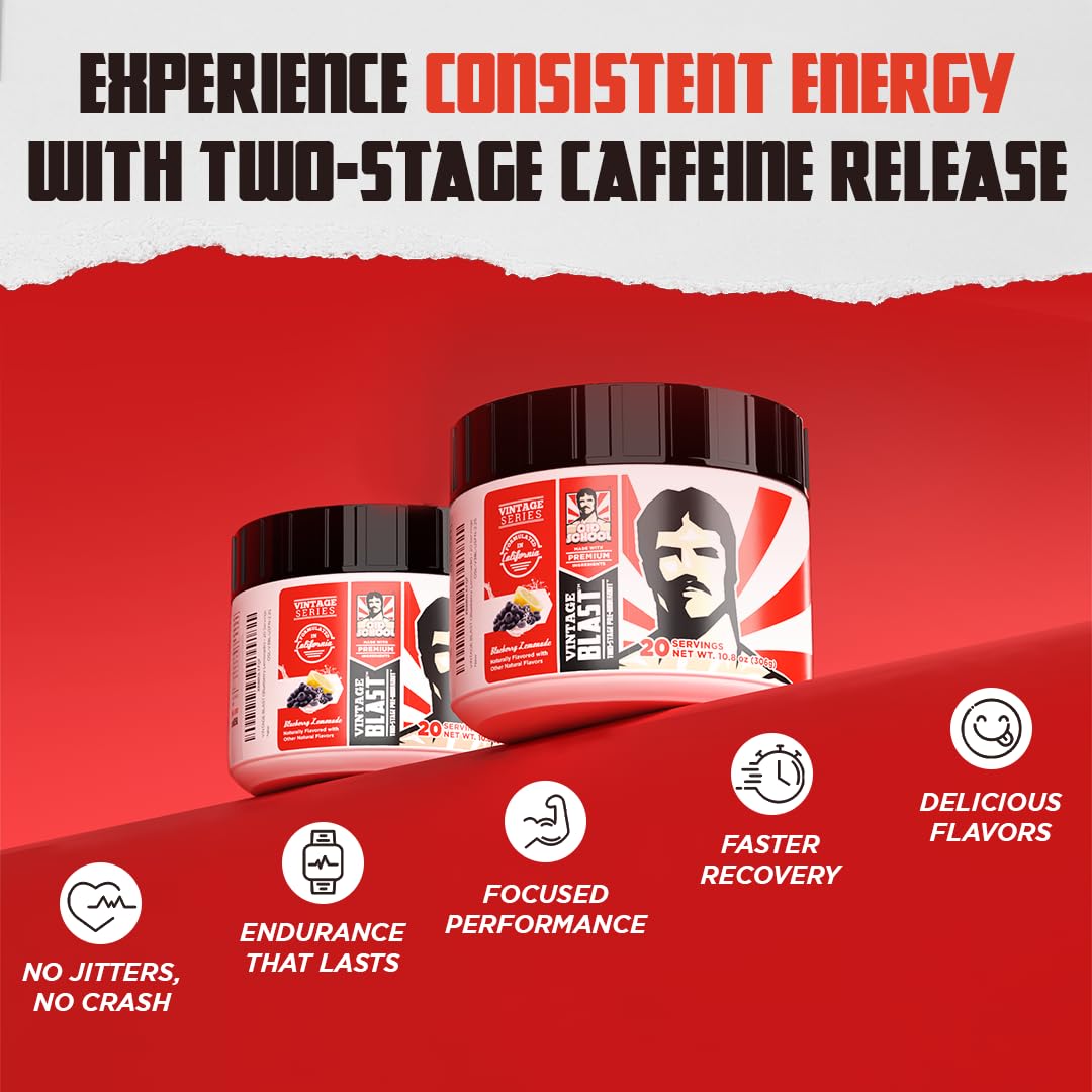 Old School Labs Pre Workout Ultimate 2 Stage Energy & Focus


