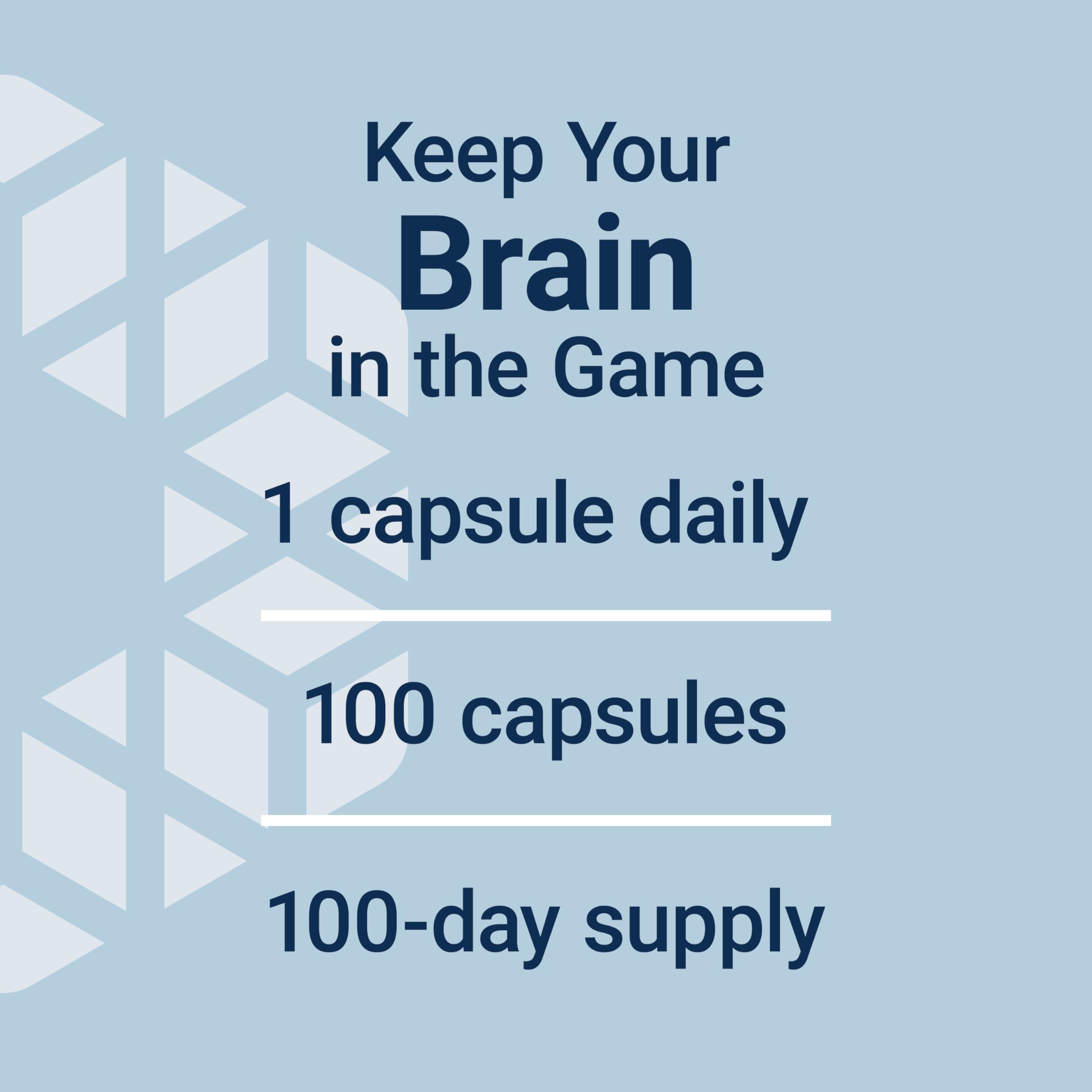 Phosphatidylserine PS Caps by Life Extension for Cognition

