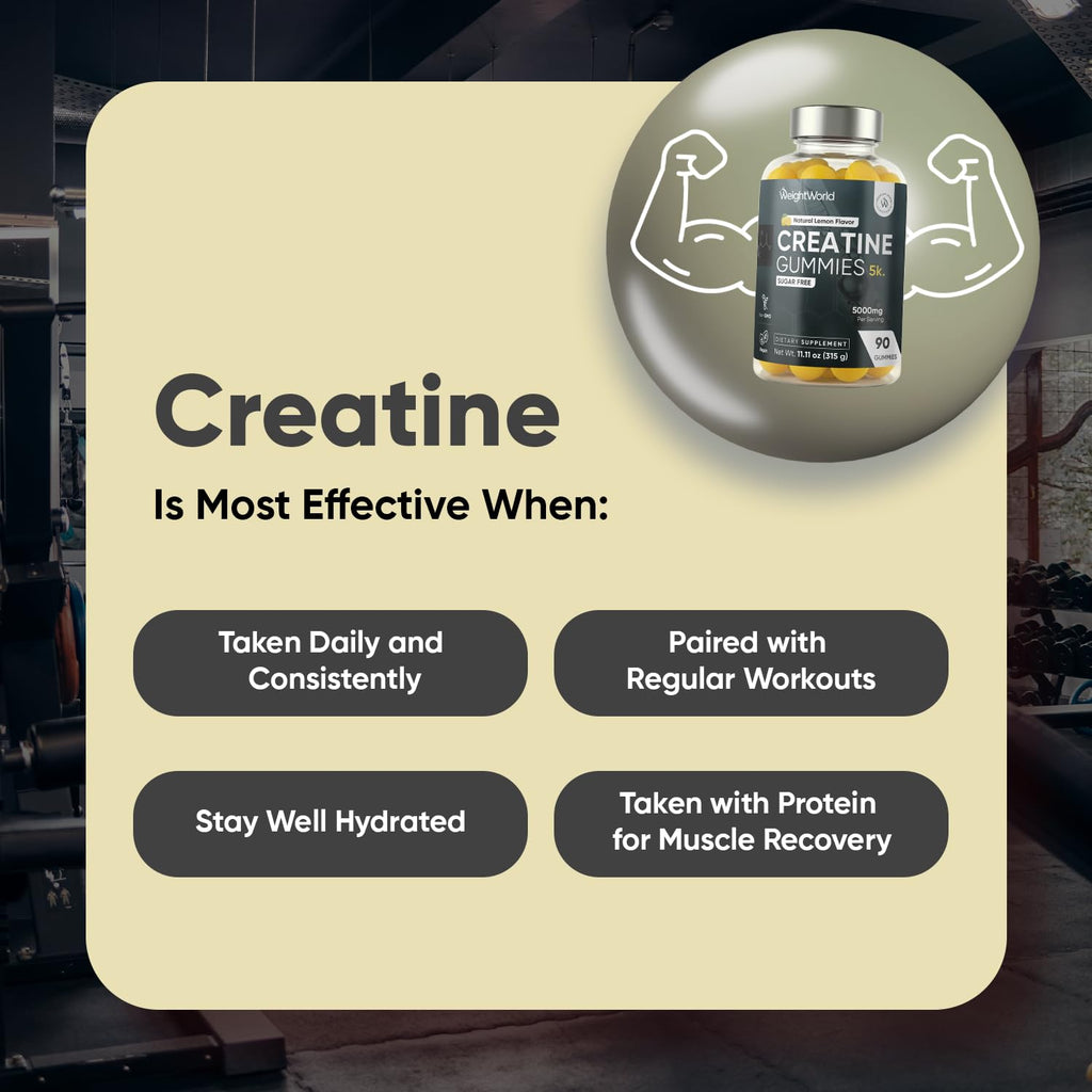 WeightWorld Creatine Monohydrate Supplement | Performance

