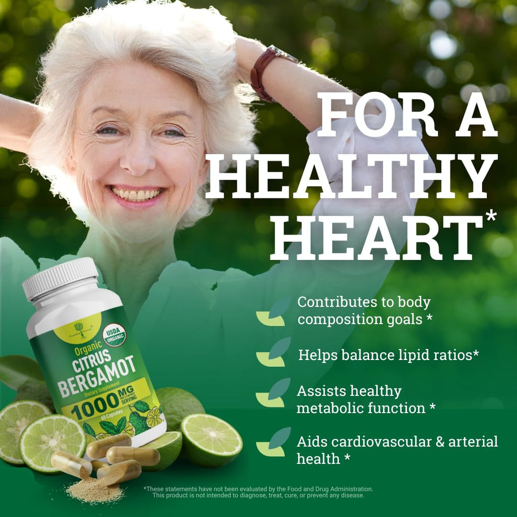 Natural Balance Citrus Bergamot Supplement 1000 mg

