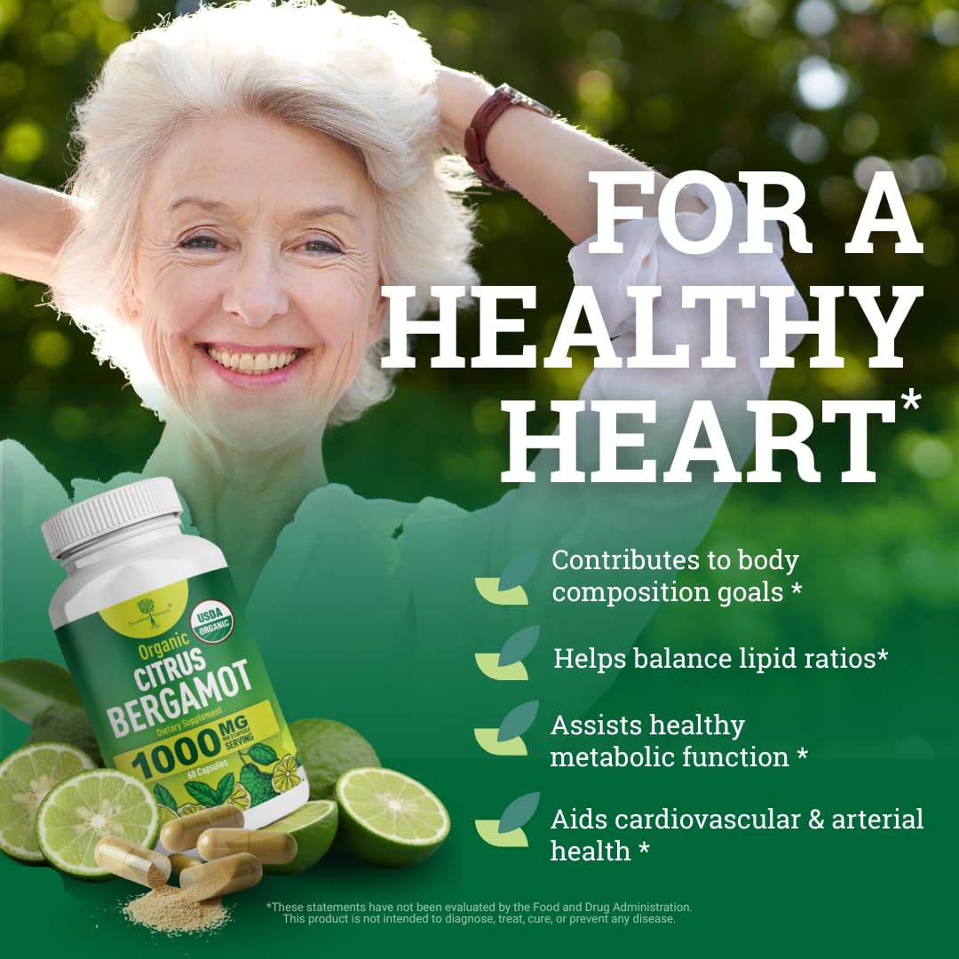 Natural Balance Citrus Bergamot Supplement 1000 mg

