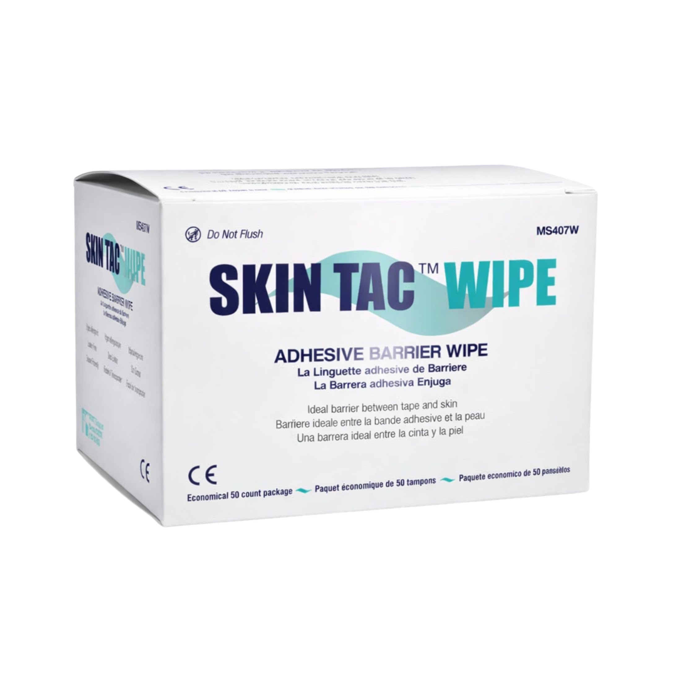 Torbot Skin Tac Adhesive Barrier Prep Wipe - Liquid Form - Latex-Free