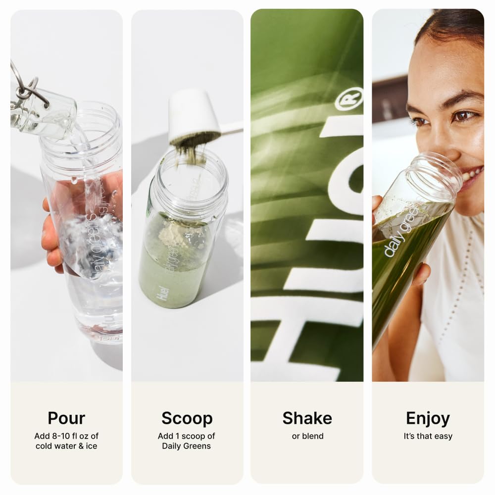 Huel Daily Greens Superfood Powder | Probiotics

