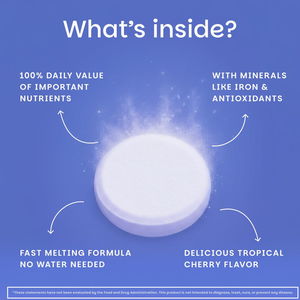 EZ Melts Multivitamin - Daily Vitamin for Energy

