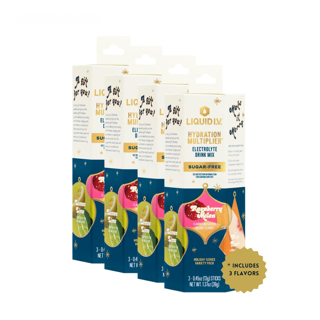Liquid I.V. Hydration Multiplier Sugar-Free Electrolyte Drink Mix