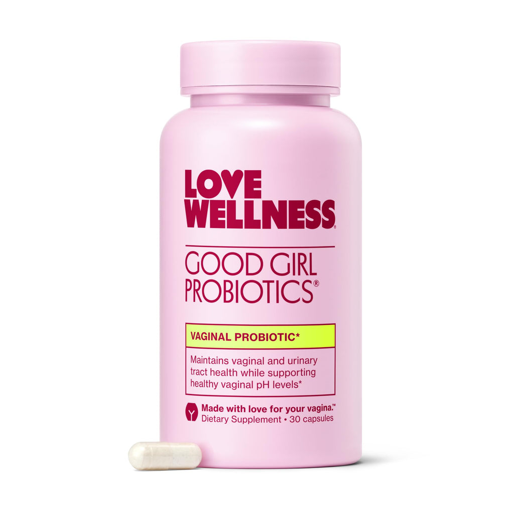 Love Wellness Good Girl Probiotics | 9-Strain Vaginal Health

