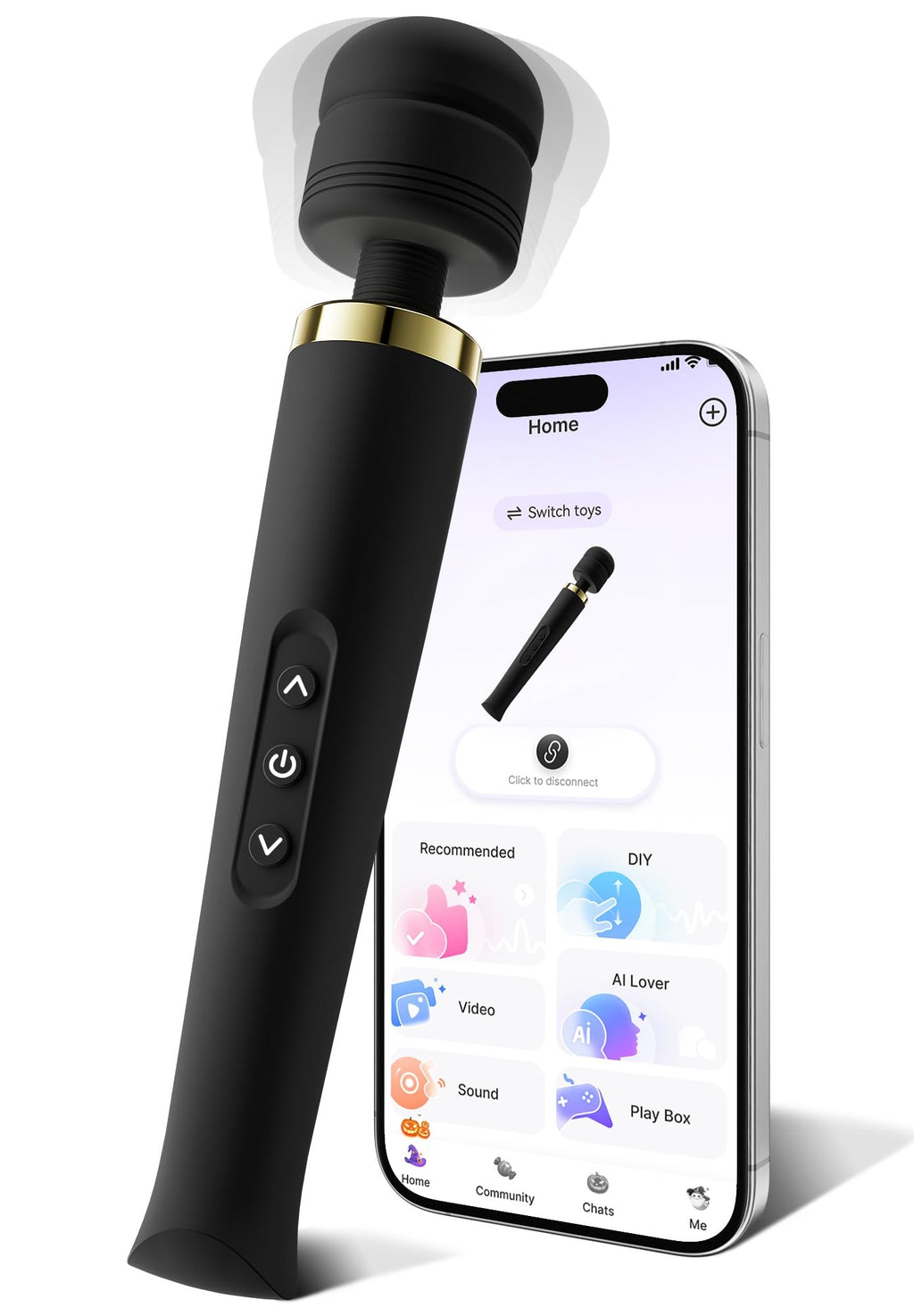 Toendi Handheld Massager for Personal Relaxation

