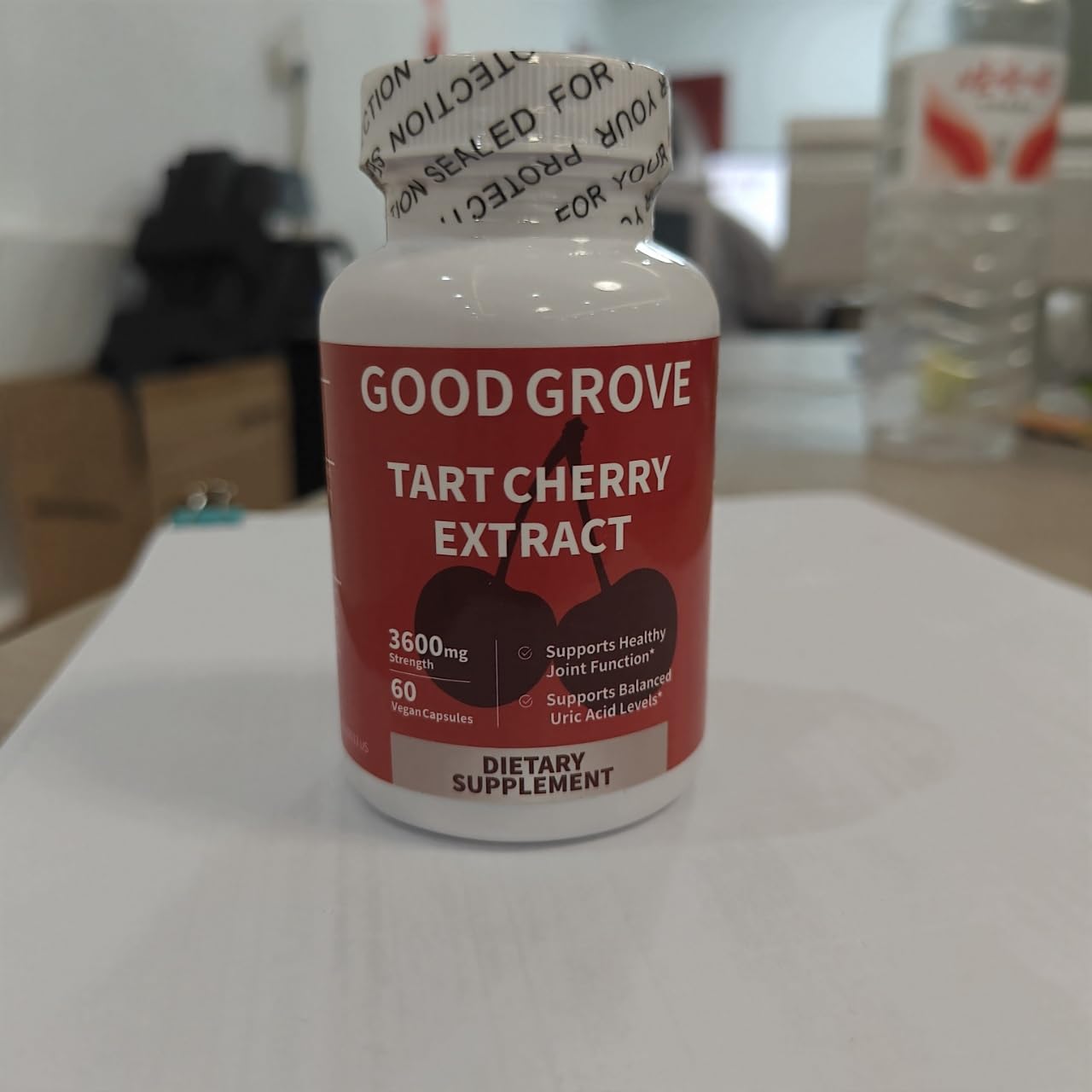 Tart Cherry Extract Capsule Supplement

