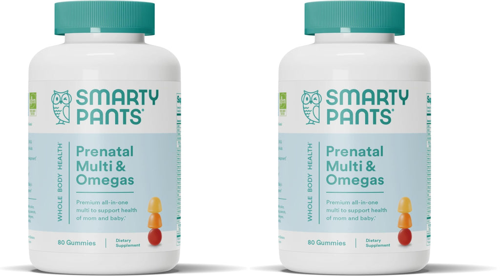 SmartyPants Prenatal Multivitamin Gummies with Omega-3 DHA/EPA