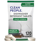 Clean People Dishwasher Detergent Tablets - Enzyme-Powered

