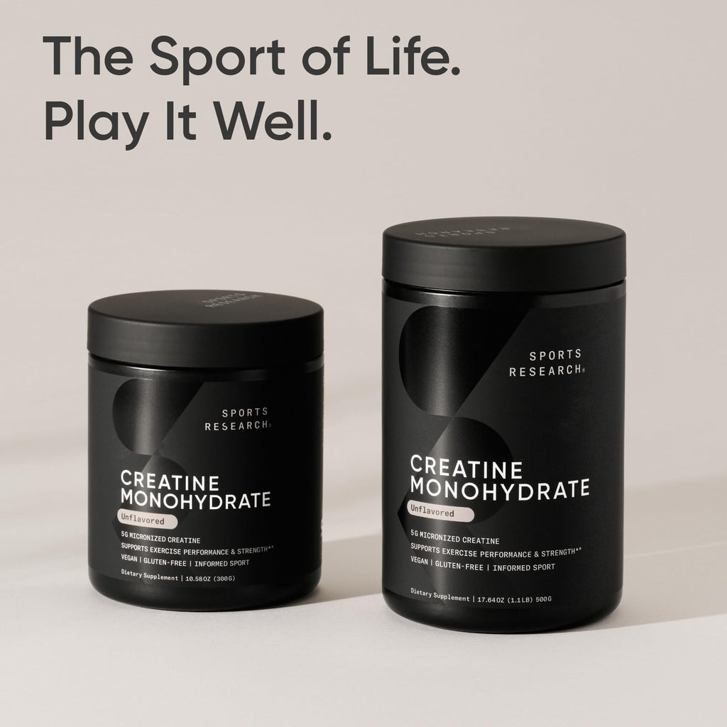 Sports Research Creatine Monohydrate Powder 5 g Micronized

