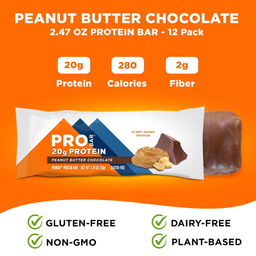 PROBAR Plant-Based Protein Bar | Gluten Free Dairy Free

