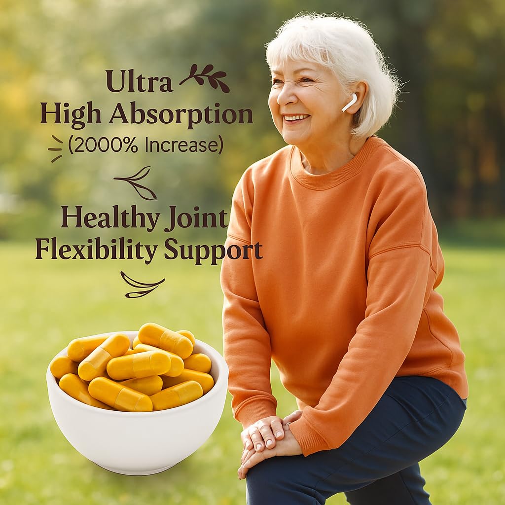 Me First Living Turmeric Curcumin Supplement | Joint Support

