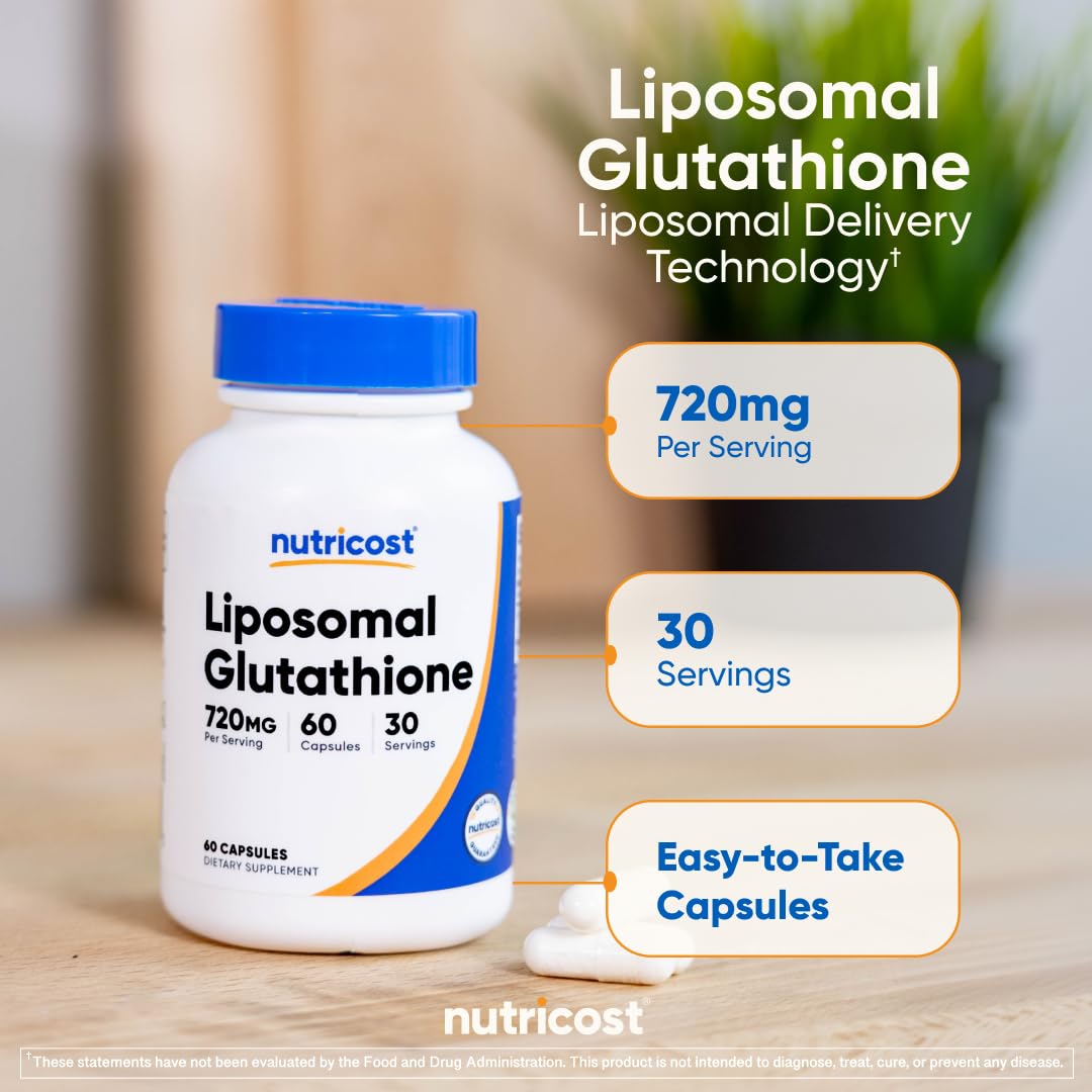 Nutricost Liposomal Glutathione Supplement

