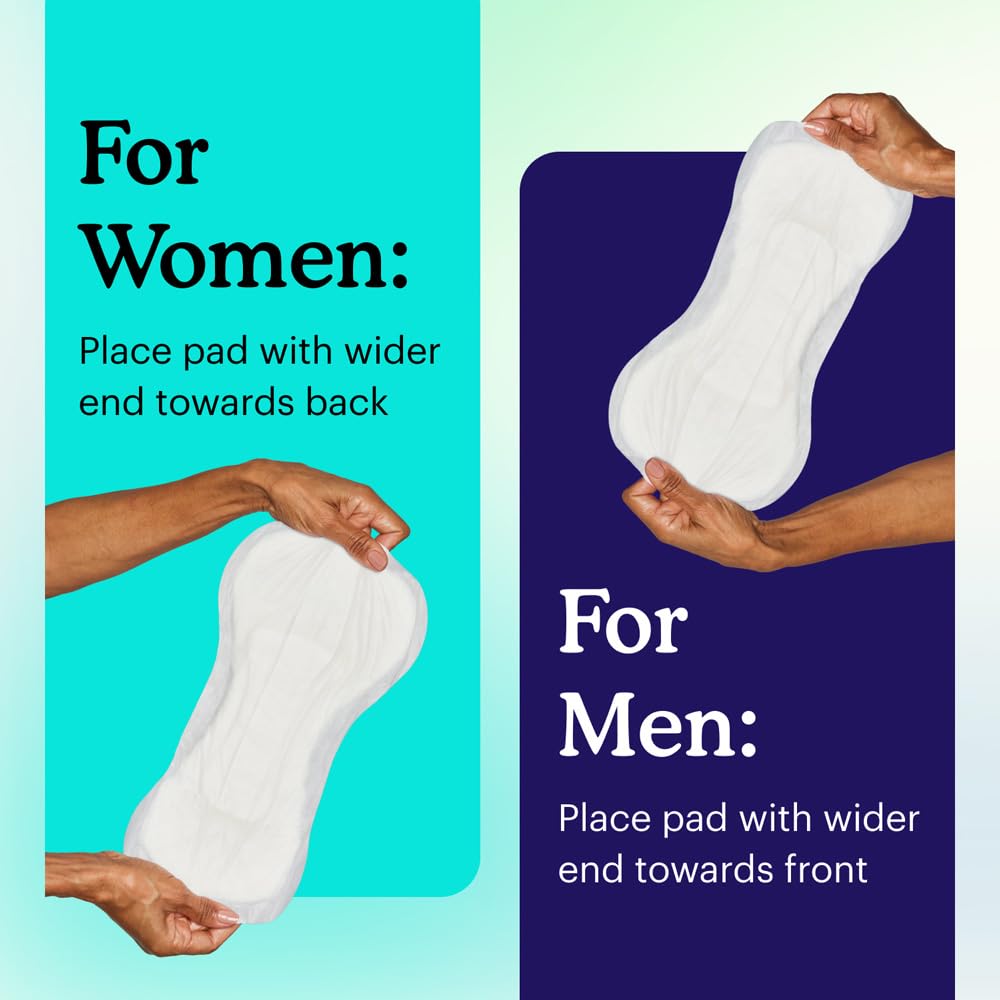 Because Overnight Booster Pads for Incontinence Underwear

